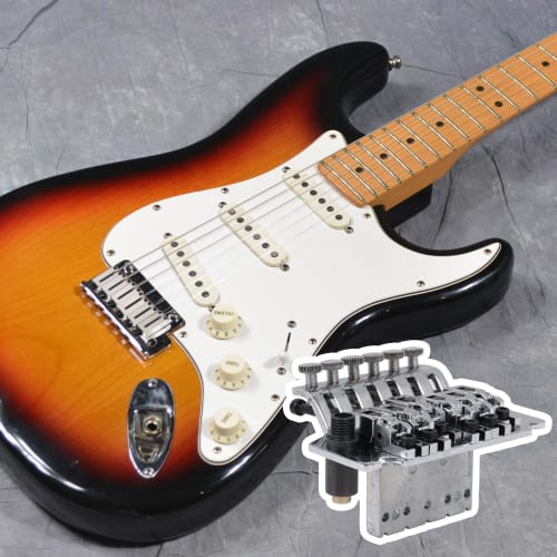 Yibuy Chrome Floyd Rose Bridge for Musical Instruments