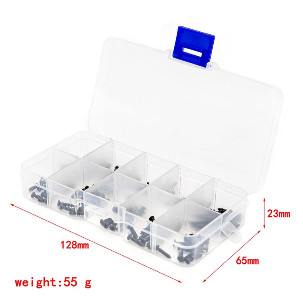 1 Box Screws Replacement  for 1/16 16207 16208 Remote Control Car Wearing Parts Repair Accessories