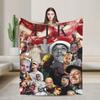 Rapper Plk polak Mental Blankets Quality Super Throw Blanket Winter Airplane Travel Couch Chair Sofa Bed Street Trend Bedspread