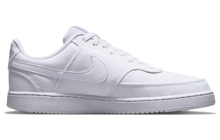Nike Кроссовки Court Vision Low Canvas Next Nature 'Triple White' DJ6260-100