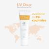 Brinton Солнцезащитный гель для лица и тела UV Doux SPF 50 PA+++ | Матовый, безмасляный, водостойкий | Защита от UVA/UVB-лучей | Для всех типов кожи | 100 г