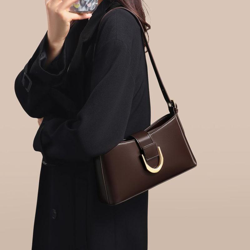 Сумки Женские Повседневные Универсальные Легкая Роскошь Простые Сумки Под Мышку Женские Сумки Через Плечо Сумки на Плечо Женские Сумки Сумки Под Мышку