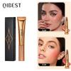 QIBEST Multifunctional Makeup Pencil Blush Highlighter Fixing Pencil Pearl Fine Flash Matte Natural Brightening Face Makeup