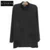 Мужская рубашка с длинным рукавом Yohji Yamamoto POUR HOMME с двойным воротником, черная, размер 3, HN-B45-500 топы 36 черный Б/У