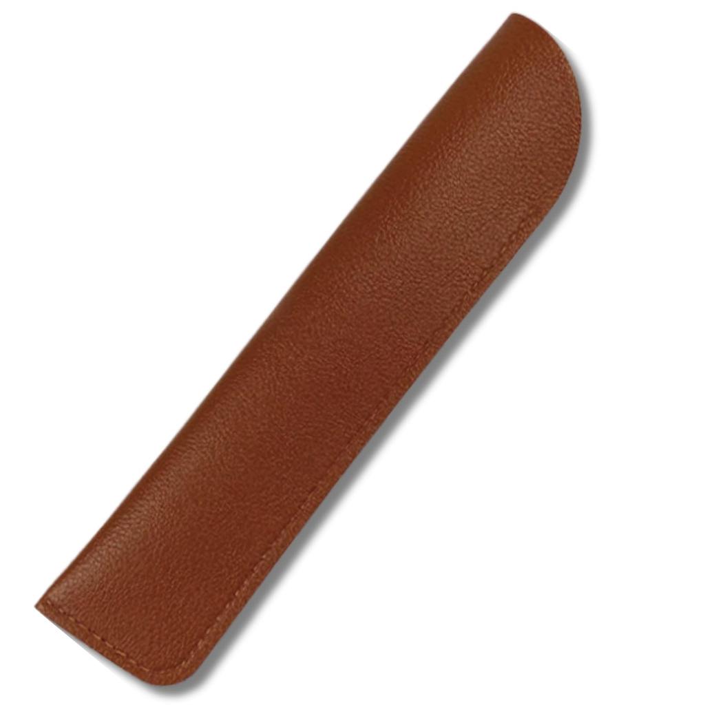 SOLRELA Beauty Pointer Faux Leather Cover for Face Acupressure and Pospos Case, Pointer, Stick, (Brown)