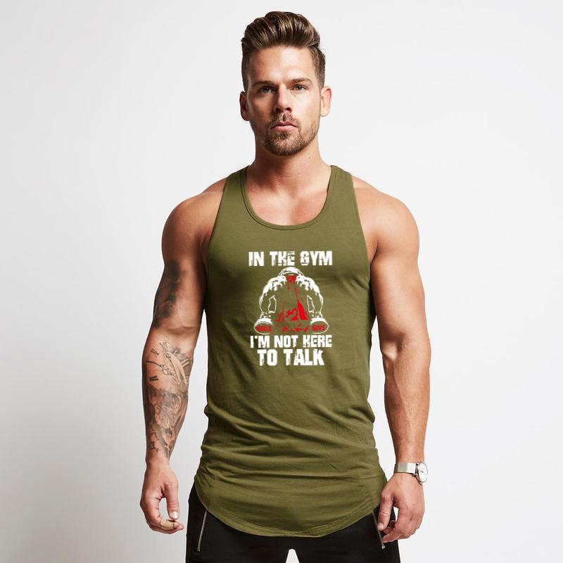 Muscleguys Спортивные майки для зала Фитнес Мышцы Спорт Мужские для бодибилдинга Повседневные без рукавов Летние Хлопок Дышащие Жилеты для бега и тренировок