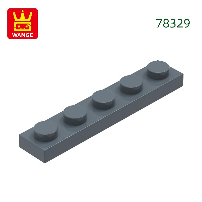 Нетоксичный 124 шт./лот Пластина 1x5 отверстий Блок Moc Цветные Аксессуары Совместимый с 78329 Кирпич Diy Детская Игрушка Детали Сборки