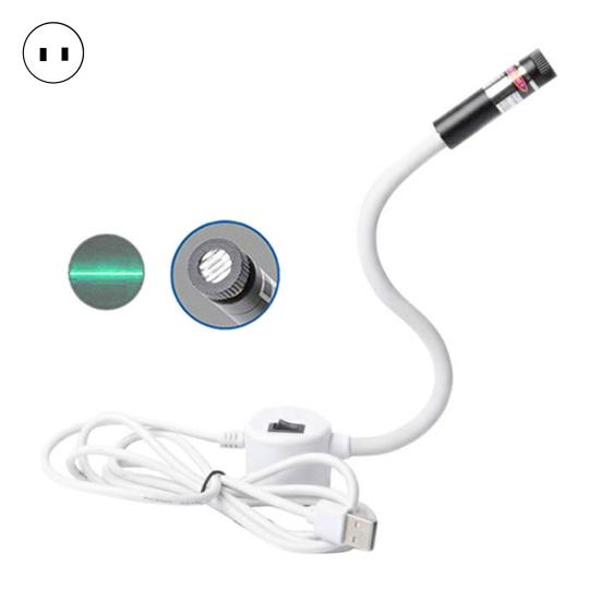 Магнитное позиционирование Квилтинг Свет Швейная машина Красная направляющая линия Инструмент Вращающийся светодиод Строчка Шов Направляющая для точной прямой строчки