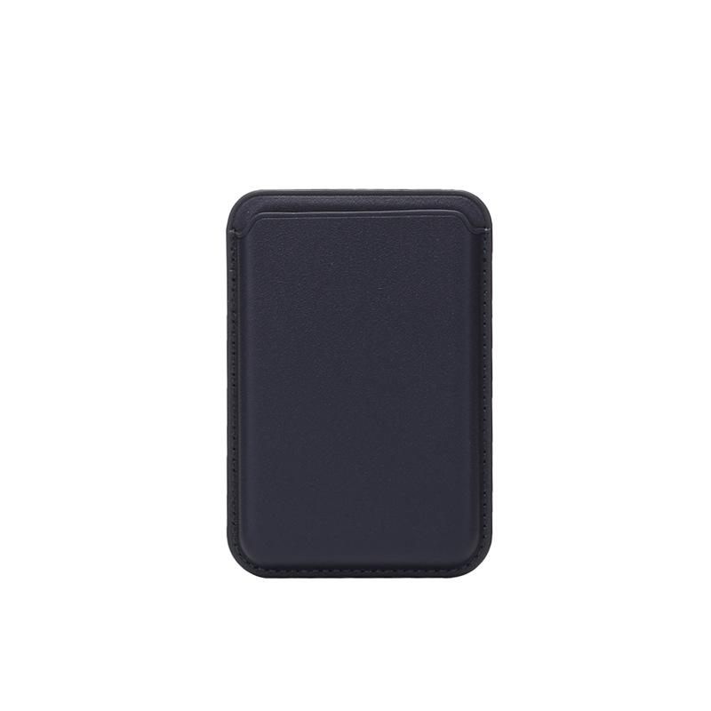 Магнитный держатель для карт MagSafe для iPhone 16/17, Прочная магнитная PU-кожа, Официальный стиль