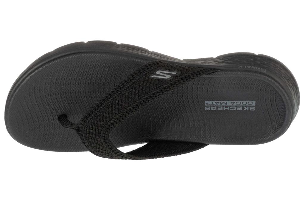 Skechers Go Walk Flex Sandal - Holly, Womens Black Flip-flops