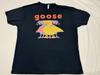 Vintage Goose Band Cotton Black Shirt Unisex Concert Reprint T-Shirt