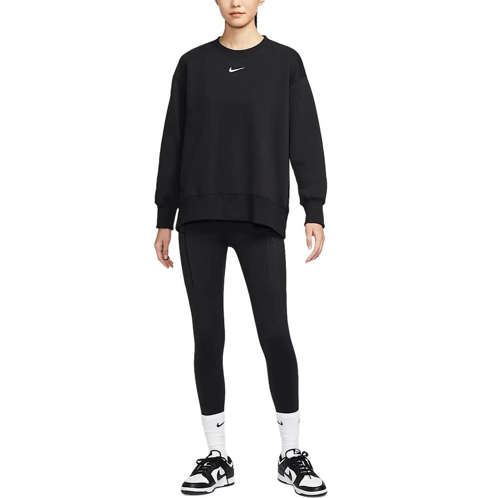 Nike Sportswear Phoenix Fleece FW24 Fleece Lined Thermal Crew Neck Sports Long Sleeved Sweatshirt Women's FZ4271-010