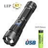 High Power LED Flashlights USB Rechargeable Tactical Torch Ultra Powerful Outdoor Long Range Camping Fishing Emergency Lantern