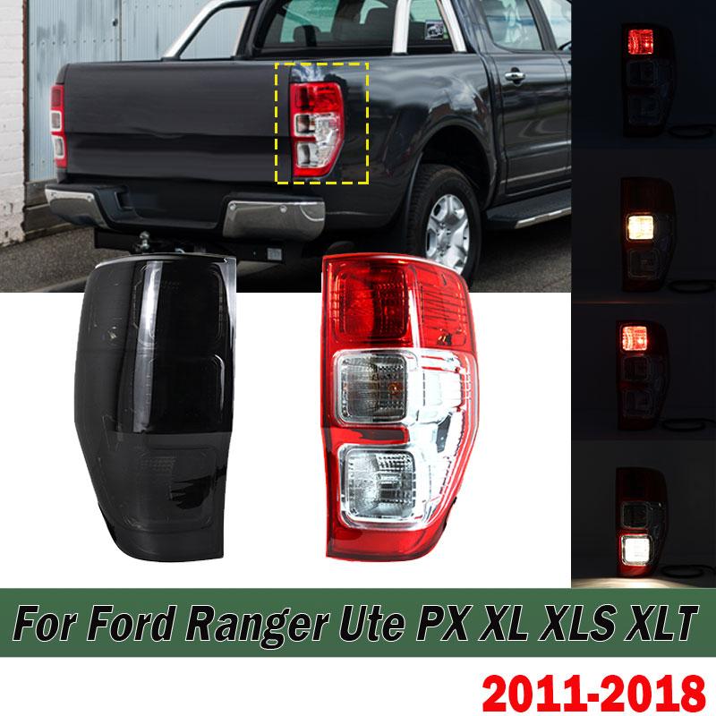 Задний фонарь для Ford Ranger PX T6 MK1 / MK2 WildTrak XLT XL XLS Пикап 2011-2018 Автомобильный задний стоп-сигнал в сборе с проводами и лампочкой