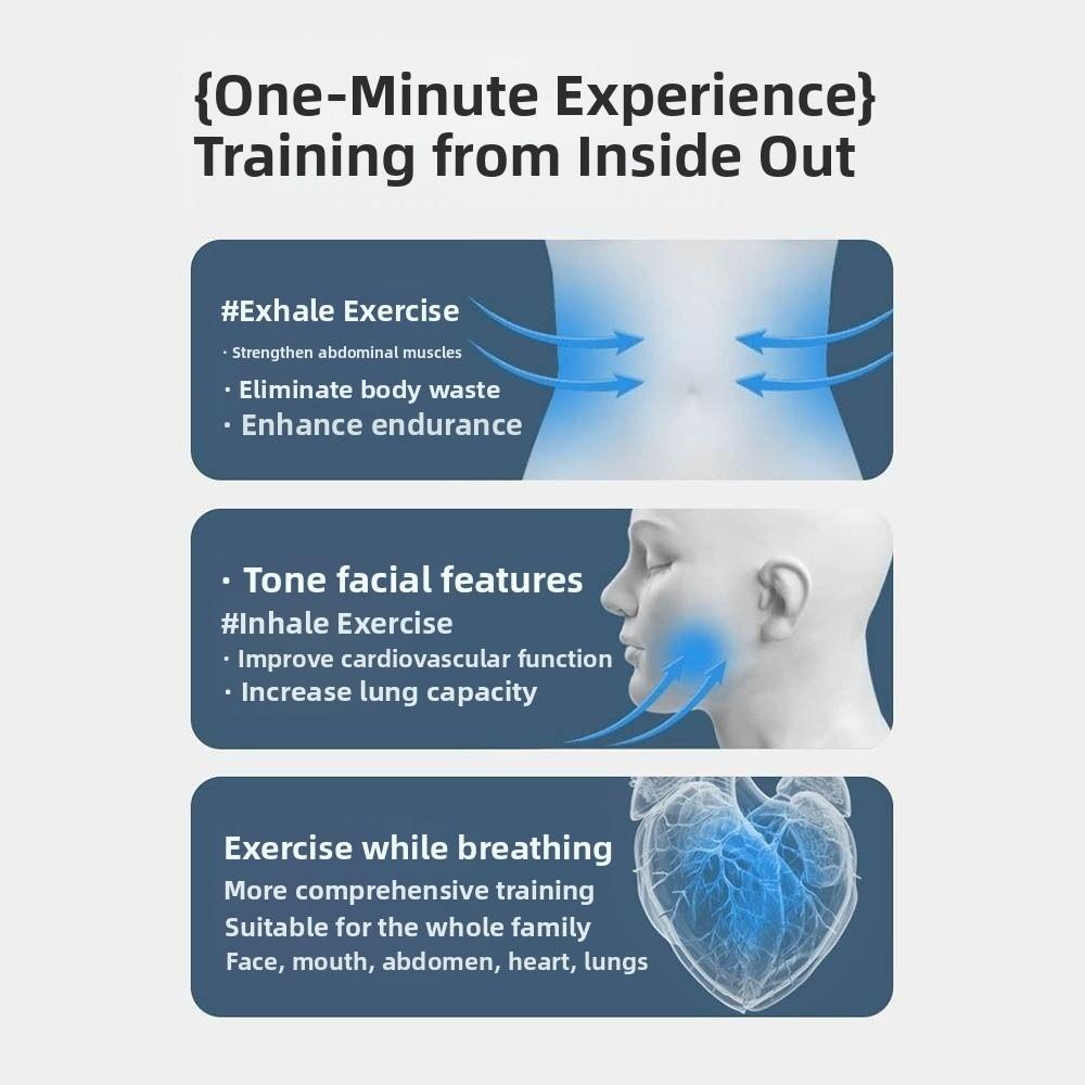 With Counter Abdominal Muscle Trainer Skin Improve Feature Deep Breathing Dumbbell For Men/ Women