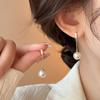 Серьги-кисточки с жемчугом, легкая роскошь, высококачественные, 2026 Новые украшения, Подходят для круглого лица, Аксессуары для ушей для женщин и девочек, Подарок