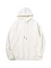 Nordic Fleece Men's Double Hood Pullover - Solid Color, Casual Loose Fit, Plus Thickness, Autumn/Winter Warm Hoodie.