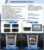 Автомагнитола Android 13 1G+32G с сенсорным экраном, радио с Bluetooth, GPS-навигацией, FM, RDS, WiFi, Mirror Link для Chevy Silverado Equino