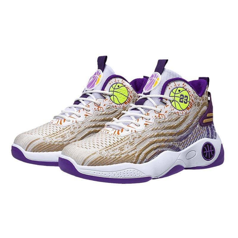 Basketball Shoes New Blitz Real Basketball Shoes Breathable Comfortable Cushioning High Top Sneakers