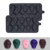 Skull Mold Chocolate Fondant Maker Non-stick Easy Release Tray Different Shapes Candy Shaping Mould DIY Whiskey Cocktail