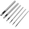 6Pcs Leather Round Hole Hollow Punch Set Puncher Cutter Tool Craft Working Kit for Watch Bands Fabric Gasket Belts 1-5mm