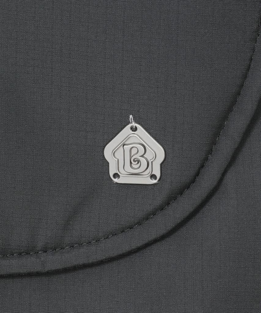 BAUF Round Double Button Puffer Jacket [Charcoal]
