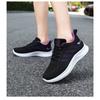 Shoes Women's Spring Casual Soft-soled Trainers, Breathable Single Shoes, Flyknit Mesh Shoes, Running Shoes