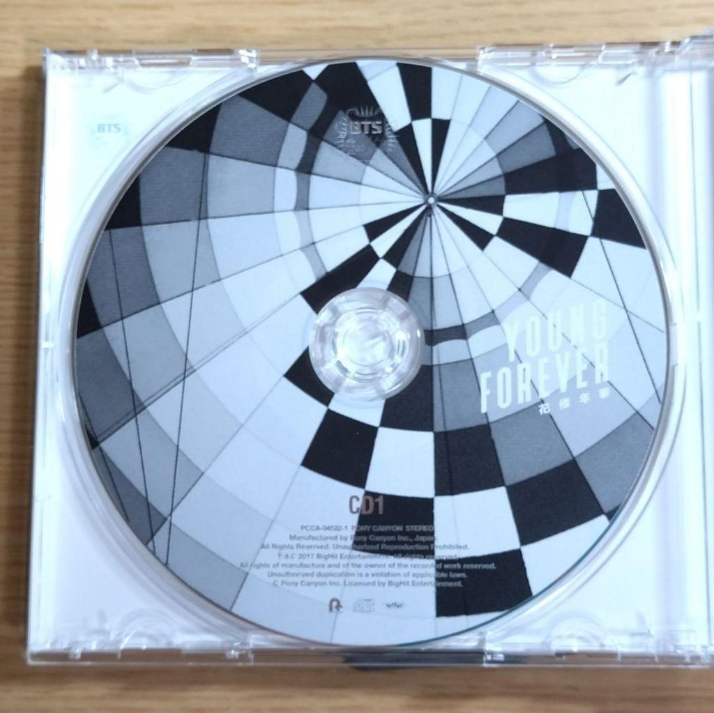 [ИСПОЛЬЗОВАННЫЙ] BTS Hanasho Nenka Young Forever японская версия CD+DVD
