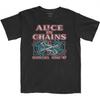 Alice In Chains Унисекс Взрослая Хлопковая Футболка Тотем Рыбы