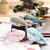 Soft Charming Shark Plush Keychain Adorable Whale Stuffed Mini Toy Bag Accessory