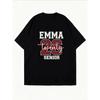 Белая футболка с принтом Emma Twenty 26 Senior для празднования выпускного