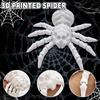 3D Printed Skeleton Spider Model, Fully Articulated Movie Prop, Collectible Miniature Statue, Sci-fi Horror Decoration