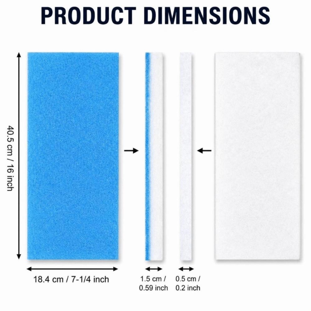 2pcs Exhaust System Paint Booth Filter Double Layer Replacement Filter Cotton For Tent System