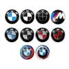 4 шт. 68 мм Центральная заглушка колеса автомобиля Логотип Значок ступицы Покрытие дисков Для BMW E46 E38 E60 E90 E93 F20 F30 X3 X5 Синий Белый Черный Юбилейная