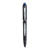 Uni-Ball Ручка-роллер Jetstream SX-210, 1,0 мм, синие чернила, с резиновым захватом, для школы, офиса, дома. Упаковка 1 шт.