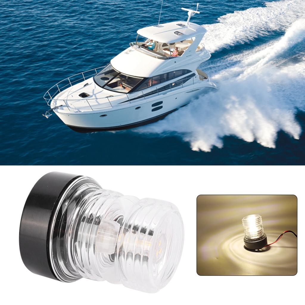 Marine Boat Yacht LED Navigation Light All Round 360 degrees  Yellow Light 12V