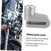 Аксессуары для мотоциклов Balacoo, 1 шт., замок дискового тормоза, замок тормоза, замок мотоцикла, замок дискового тормоза для велосипеда, аксессуары для замка тормоза, алюминий для скутера