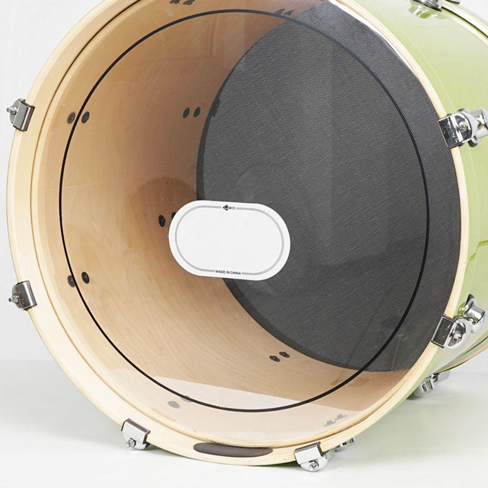 Аксессуары для перкуссии Защитная наклейка на пластик для барабана с двумя/одинарными педалями