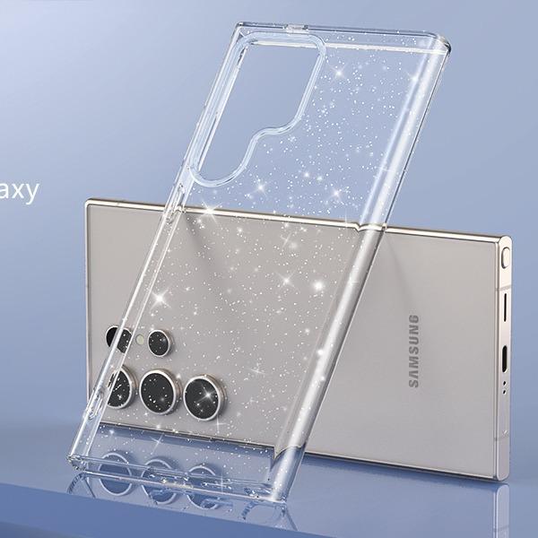 Прозрачный блеск для чехла мобильного телефона Samsung A56 Samsung S25ultra S23ultra двусторонняя пленка A53