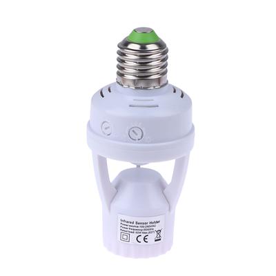 1 шт. Ac100-240V E26/E27 розетка конвертер с датчиком движения Pir светодиодный цоколь лампы интеллектуальный переключатель лампочка держатель лампы
