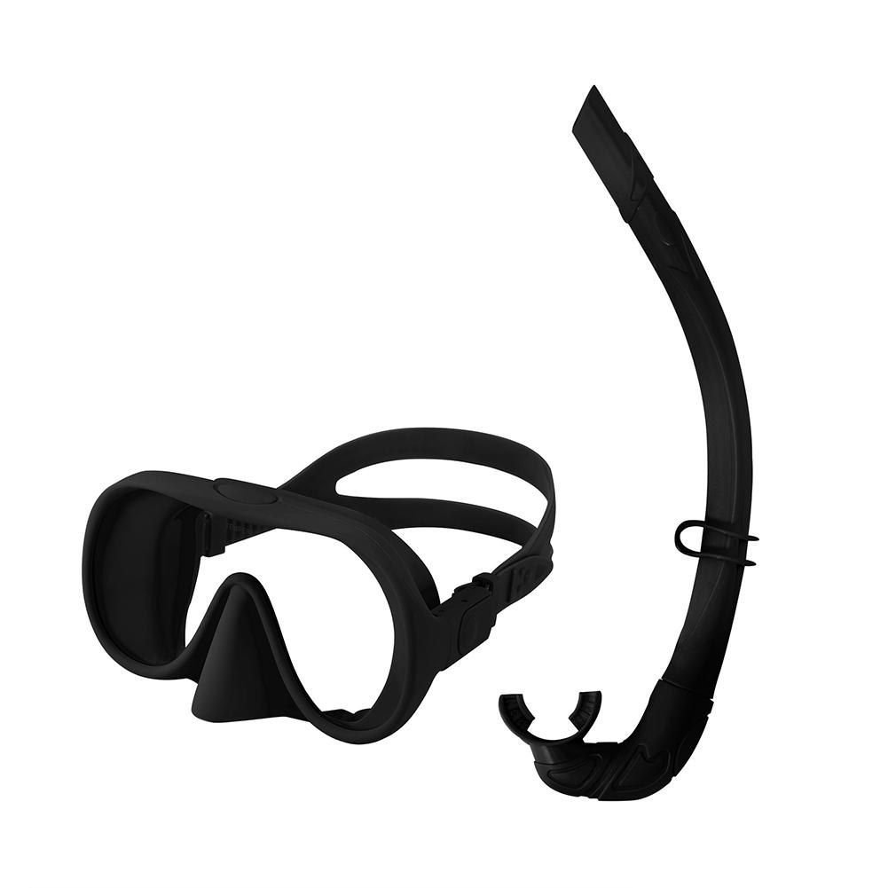 Маска и трубка для дайвинга, набор, маска для дайвинга, регулируемые очки для плавания, сухая трубка, защита от запотевания, для плавания, подводного плавания