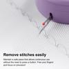 Retractable Seam Opener Stitch Remover with 1.5x Magnifying Glass Portable Thread Remover