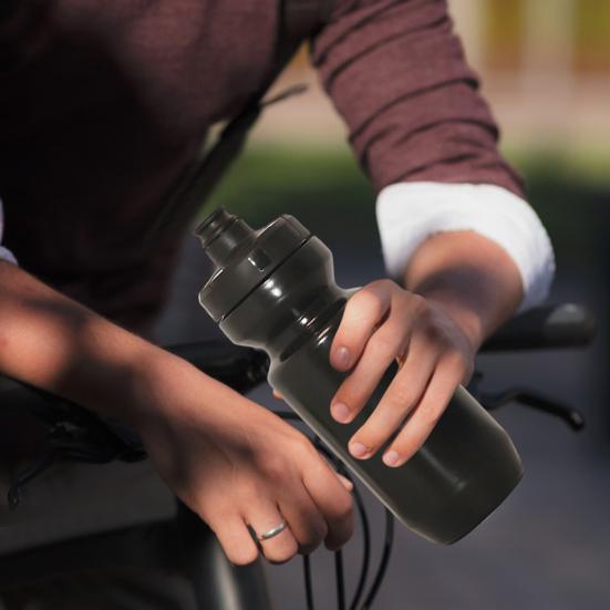 Бутылка для воды для велосипеда объемом 600 мл, не содержащая бисфенол А, герметичная спортивная бутылка для велоспорта, бега и фитнеса