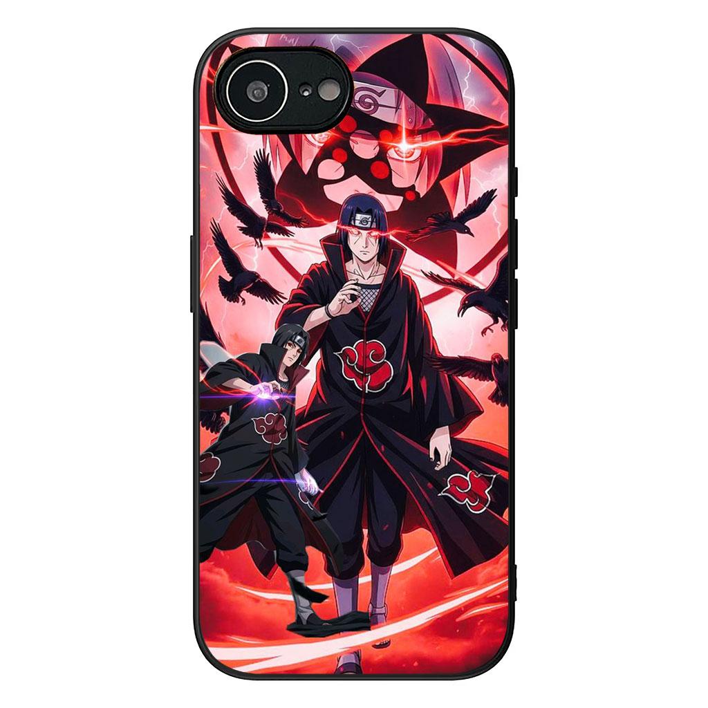 Итачи Учиха Саске Наруто Акацуки для Motorola Moto G82 G20 G22 G23 G32 G9 G8 G7 Power Plus G41 G52 G30 G71 E22 E13Чехол