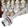 4 Inch Stainless Steel 1 2in Thermowell Kit Homebrew Fitting Accessories  less than br more than