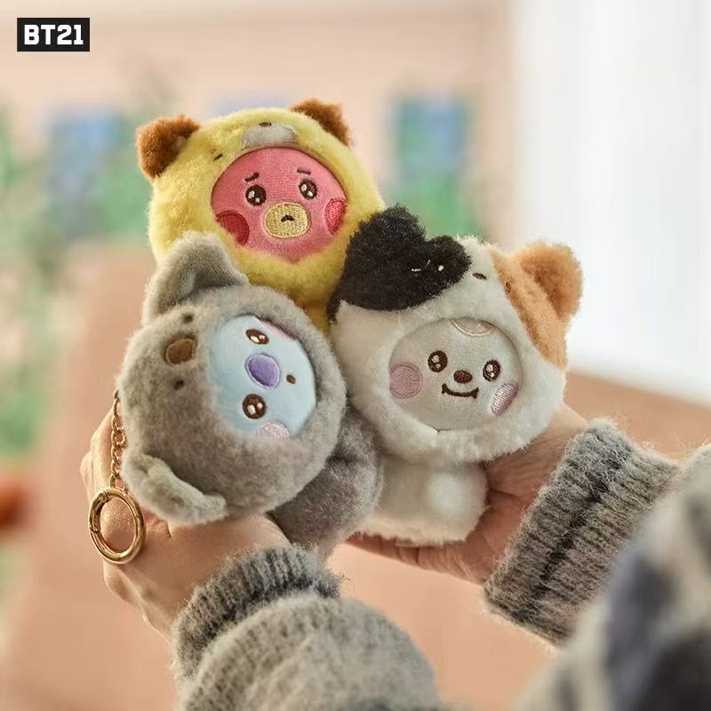Милый Мультяшный Животный Плюшевый Брелок Cooky Chimmy Shooky Mang Koya Кукла Игрушка Подарок