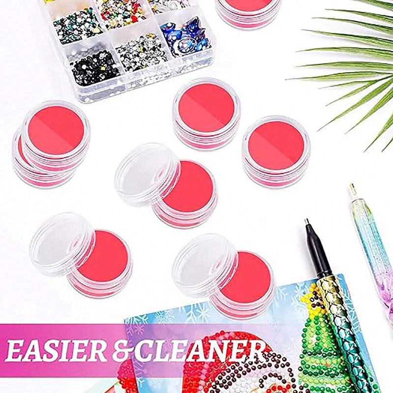 1/5/10 шт. Набор для алмазной художественной росписи воском, клейкая коробка для алмазной художественной росписи, подходит для алмазной 3D-живописи, вышивки, аксессуаров