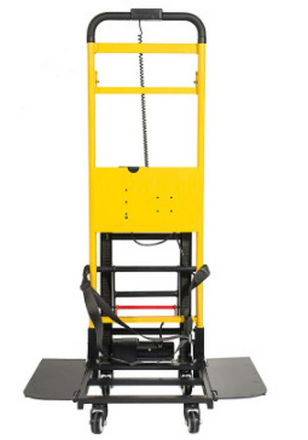 Electric Stair Climbing Cargo Lifter - Folding Cart for Transporting Building Materials and Goods