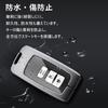 KUNIO Toyota Dedicated Key Case, Smart Key Holder, Leather, Zinc Alloy, For Relay Attack