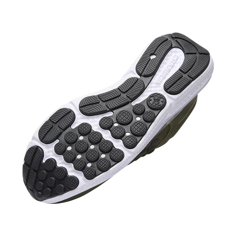 Under Armour Charged Assert 10 Marine OD Green Camo Unisex Sneakers Black 3027036-300